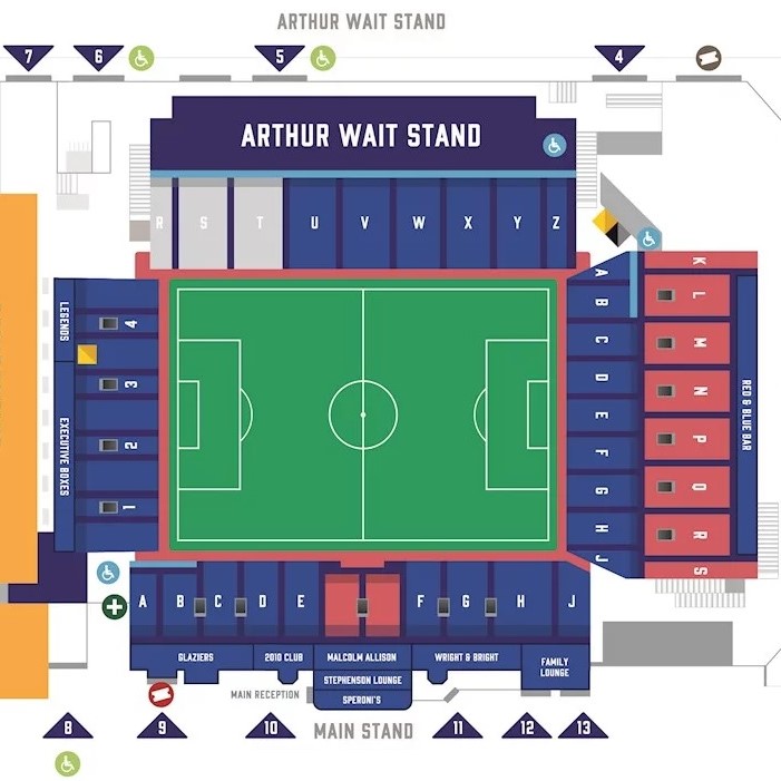 Crystal Palace v Aston Villa Premier League 20242025 Crystal